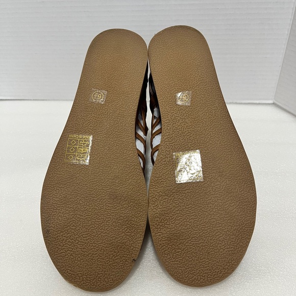 Gladiator sandals Journee Collection Womens Delilah size 6.5W Color Brown - Picture 7 of 9